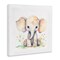 Stupell Industries Sitting Baby Elephant Canvas Wall Art Design by Andrea Haase